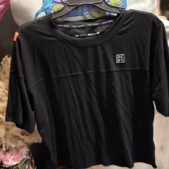 Dkny Tops - DKNY Black Short Sleeve Tee